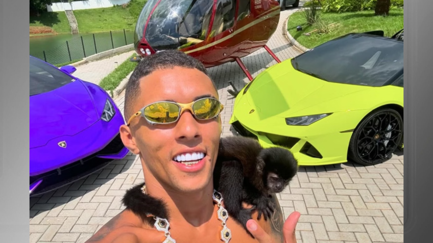 Buzeira influencer has over 13 million followers on social networks • Reproduction/social networks