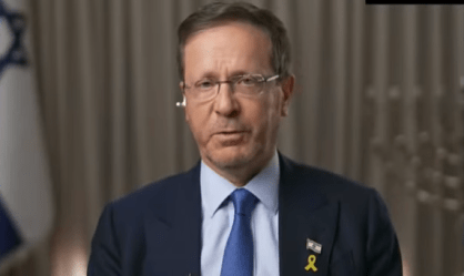 Presidente de Israel diz que abordar solução de dois Estados agora é fútil