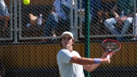 João Fonseca na estreia em Wimbledon