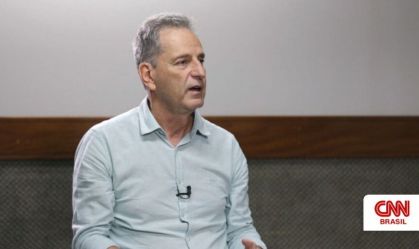 Landim durante entrevista ao programa CNN Esportes S/A