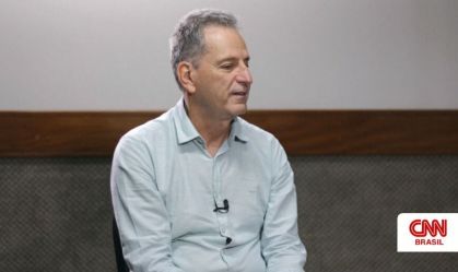 Landim durante entrevista ao programa CNN Esportes S/A