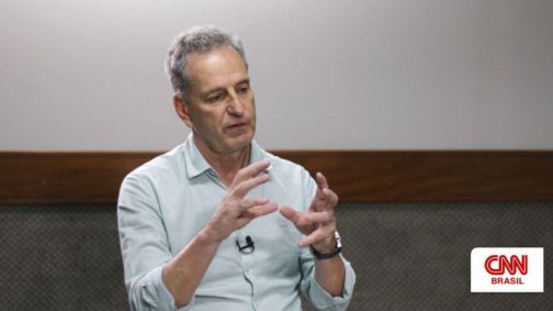 Landim durante entrevista ao programa CNN Esportes S/A