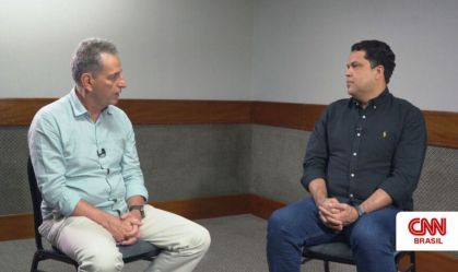 Landim durante entrevista ao programa CNN Esportes S/A