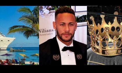 Leilão de Neymar tem coroa milionária e cruzeiro no Caribe; veja itens