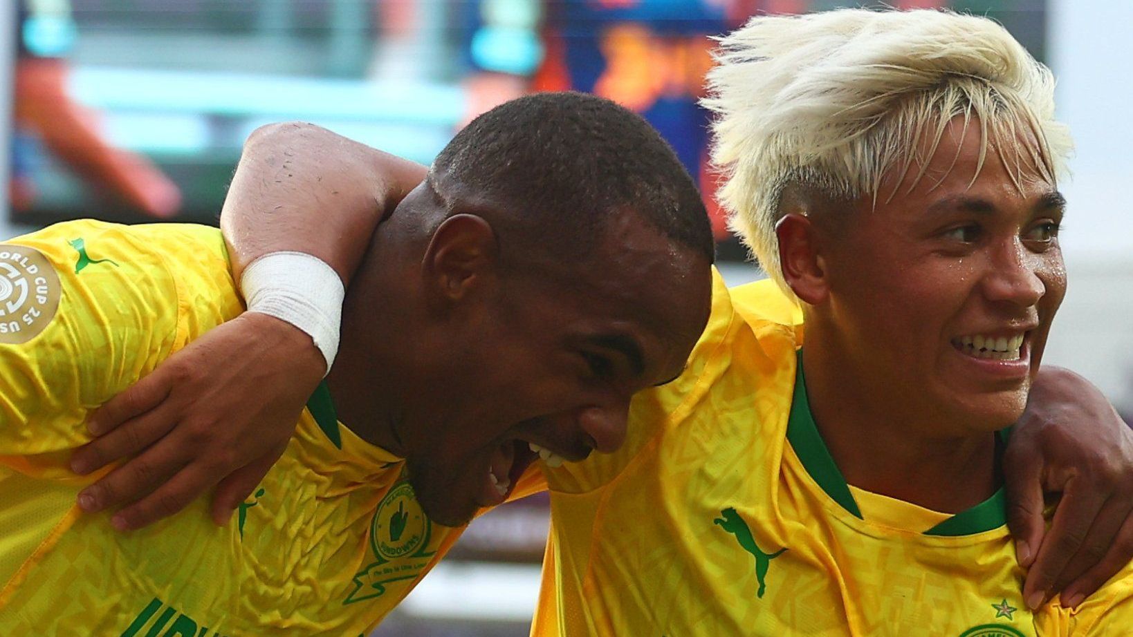 Iqraam Rayners, autor do gol do Mamelodi Sundowns sobre o Ulsan HD