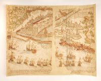 Mapa inédito mostra registro raro de expulsão dos holandeses de Pernambuco
