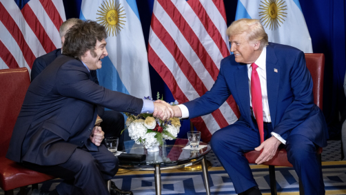 Javier Milei e Donald Trump