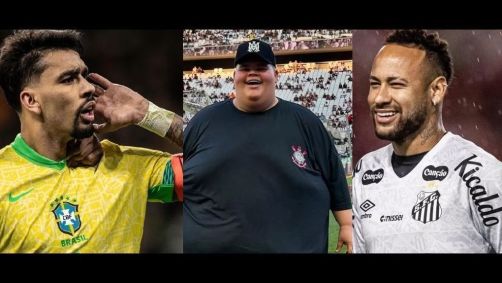 Neymar estará em jogo com Lucas Paquetá e funkeiros na Vila Belmiro