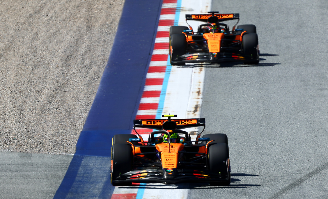 Norris e Piastri em liderança no GP da Áustria