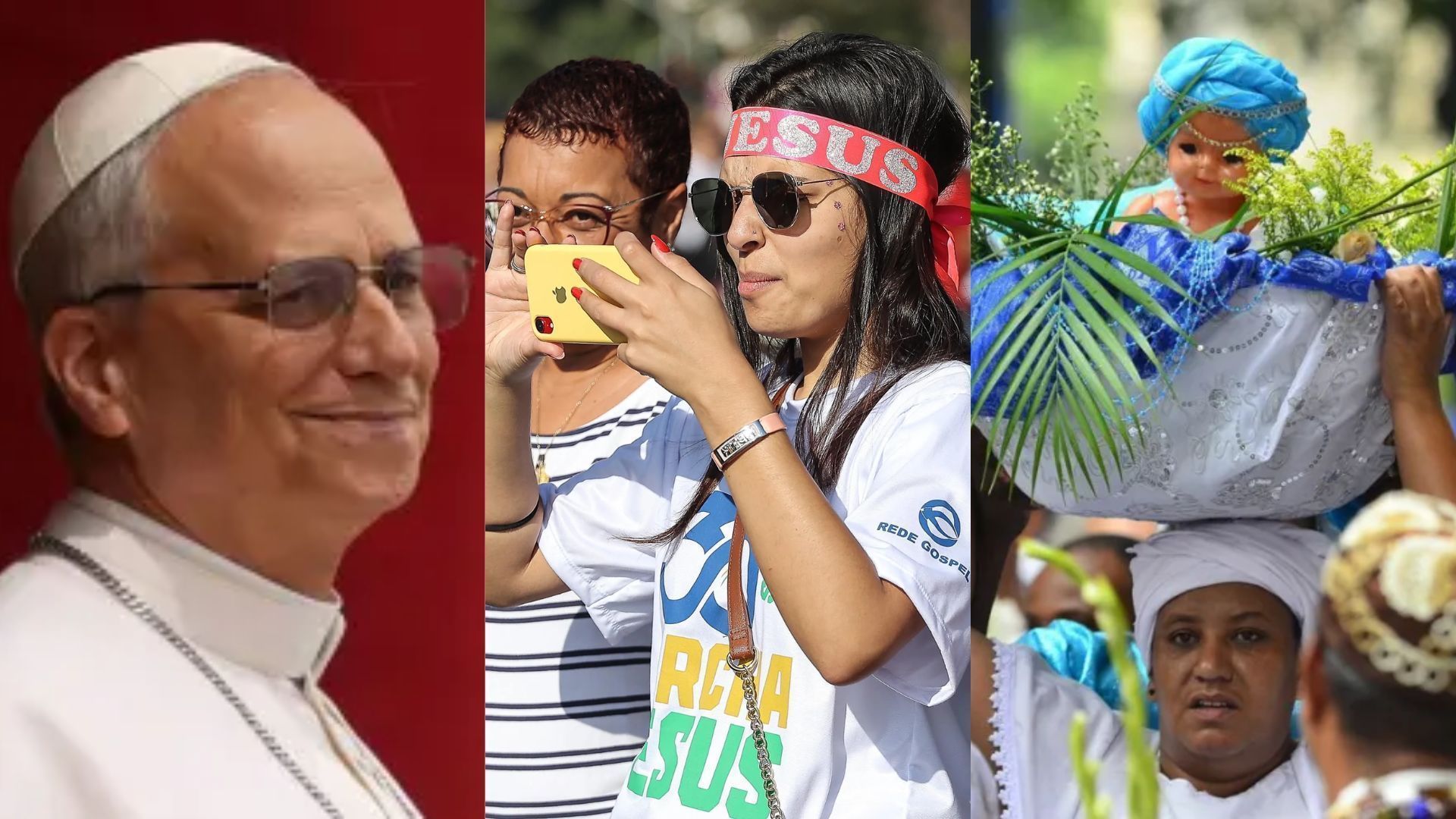 Número de evangélicos crescem e católicos diminuem no Brasil, aponta IBGE