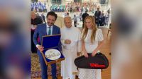 Nunes se encontra com o papa e entrega presentes inusitados no Vaticano