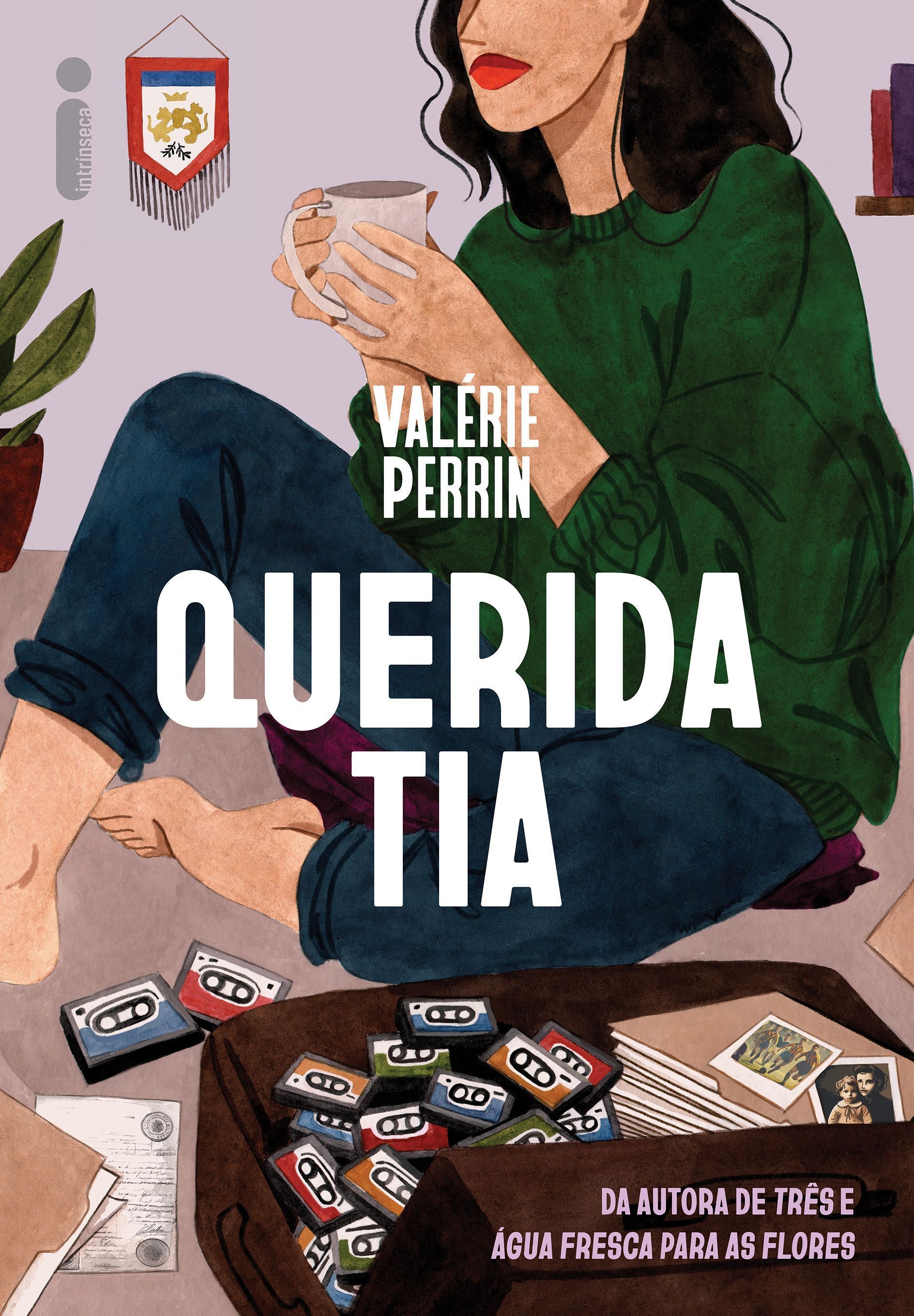 Capa de "Querida Tia", de Valérie Perrin • Divulgação/Intrísenca