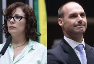 Comparação de Zambelli com Eduardo incomoda Bolsonaro