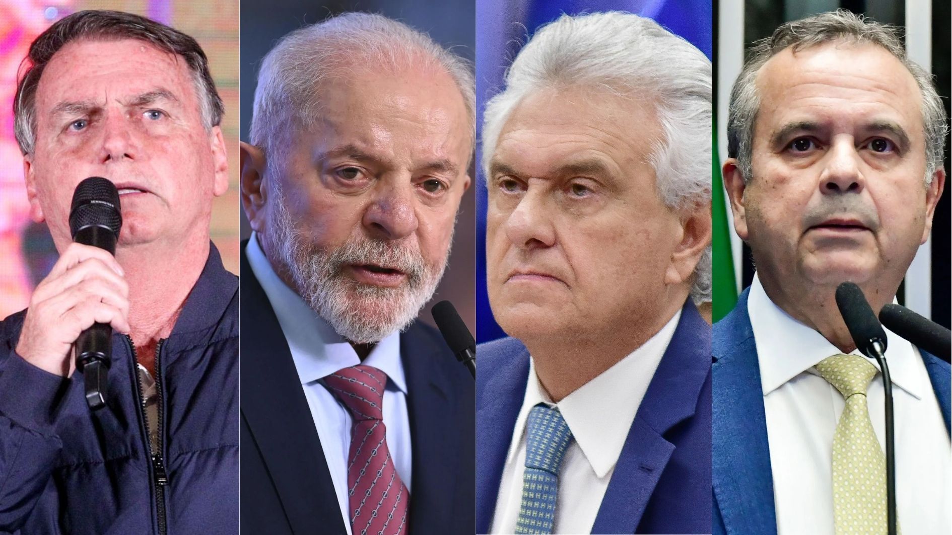 Imagem de destaque do post: Pesquisa: Bolsonaro vence Lula em 2º turno; petista supera Marinho e Caiado