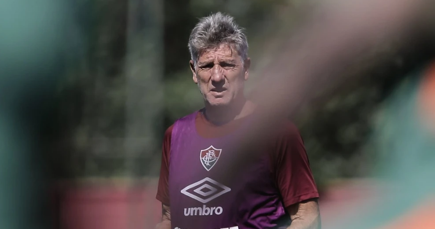 Renata Gaúcho durante o treino do Fluminense em 2025