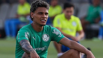 Richard Ríos durante treinamento
