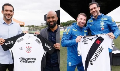 Samir Xaud ao lado de Fabinho Soldado e Pedrinho
