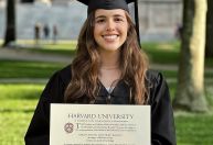 Quem é a primeira brasileira que se formou com nota máxima em Harvard