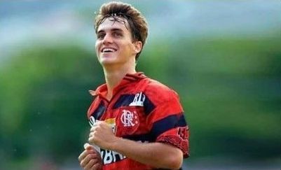 Sávio nos tempos de Flamengo