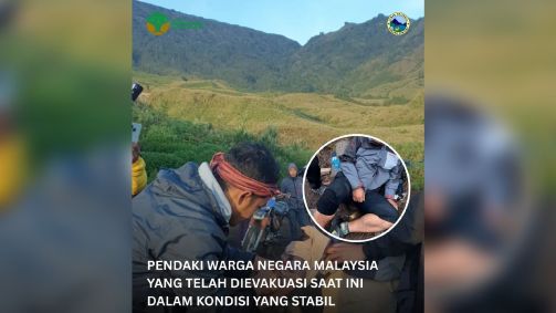 Parque Nacional Gunung Rinjani, na Indonésia, registrou um novo acidente envolvendo um turista, dias após a morte da brasileira Juliana Marins