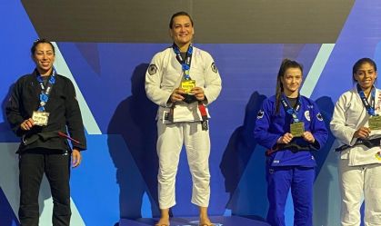 Lutadora brasileira se torna número 1 do mundo no jiu-jitsu; veja Top 3