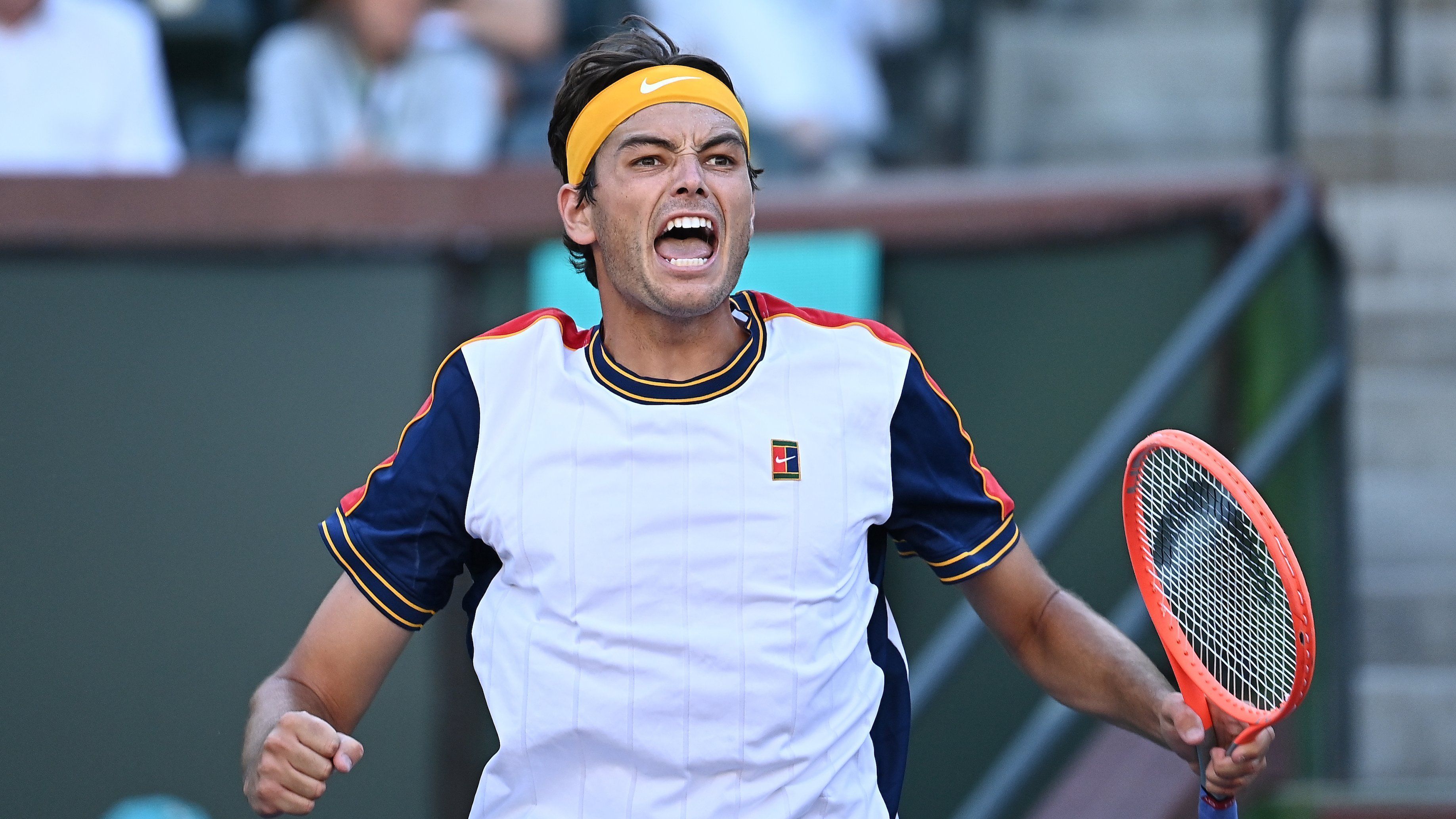 Taylor Fritz em ação