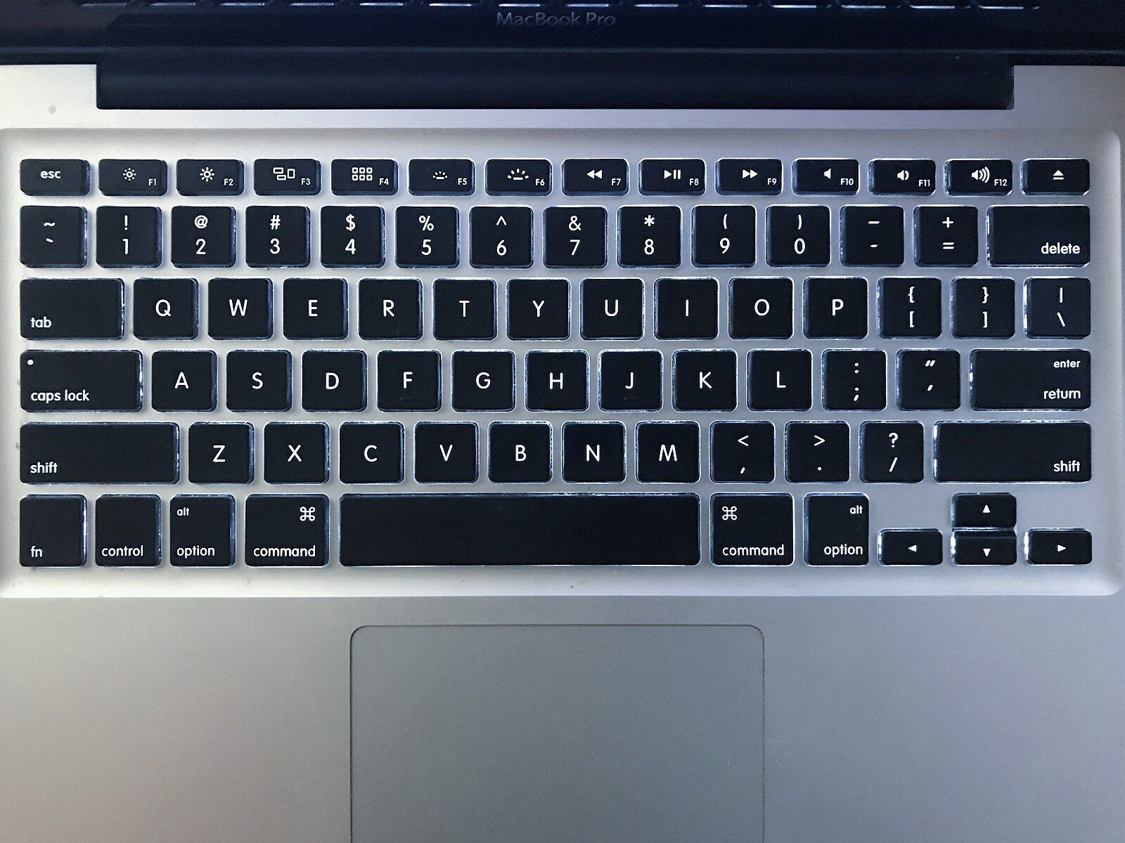 Teclado de laptop