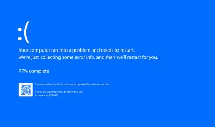 Microsoft anuncia fim da icônica "tela azul da morte" do Windows