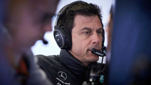 Wolff, chefe da equipe Mercedes