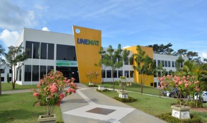 Fachada da UNEMAT