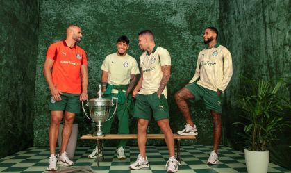 Uniformes novos do Palmeiras