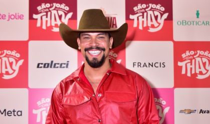 No São João da Thay, ex-BBB Vinícius revela inspiração regional de look