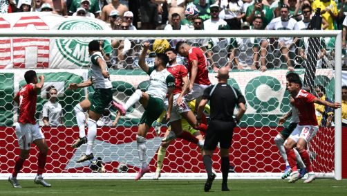 Wessam Abou Ali, autor do gol contra da partida