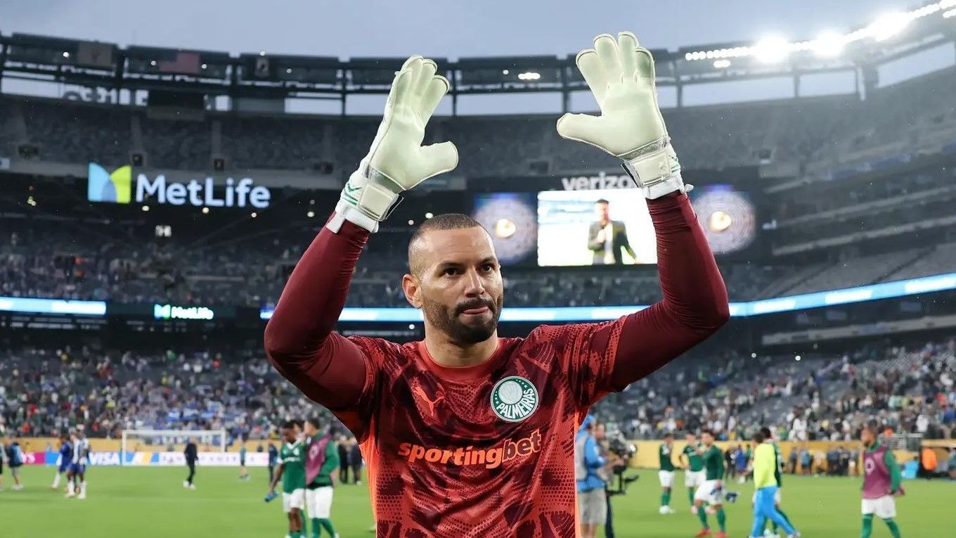 Weverton, goleiro do Palmeiras