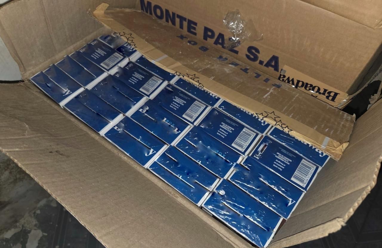 Carga de cigarro apreendida em operação na Bahia
