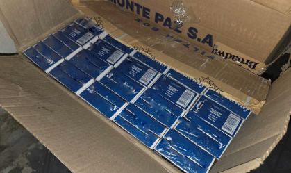 Polícia faz operação contra grupo que contrabandeava cigarros paraguaios