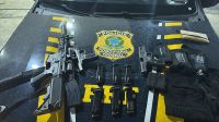 Casal é preso com arsenal na Dutra; motorista tinha mandado por homicídio