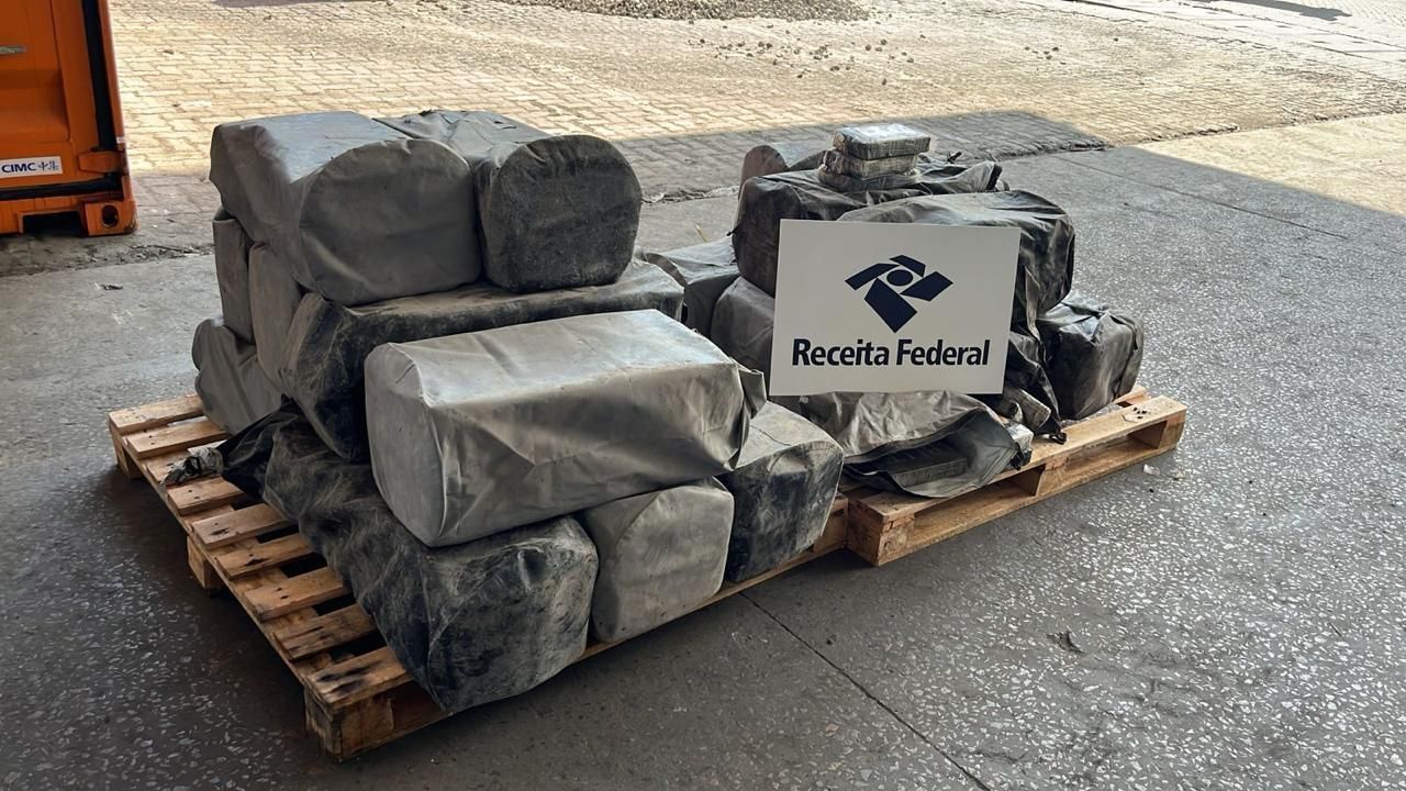 Imagem de destaque do post: Mais de meia tonelada de cocaína é apreendida no Porto de Salvador