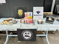 Boneca do tráfico: polícia faz apreensão de drogas em Florianópolis