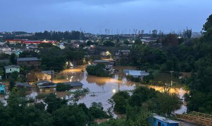 Sobe para 90 o número de municípios afetados pelas chuvas no RS