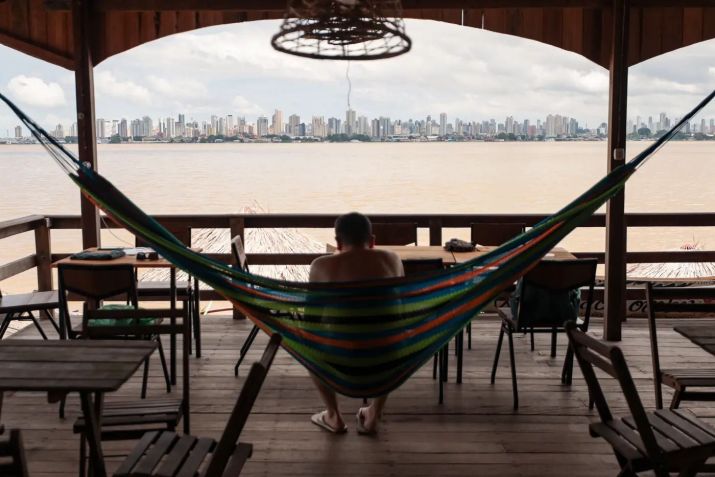 Diversas áreas estão suscetíveis a inundações em função da proximidade com as diversas bacias hidrográficas que cortam a capital paraense • Reprodução/Redes Sociais