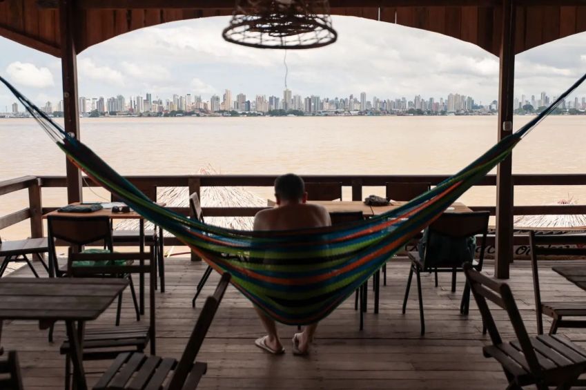 Diversas áreas estão suscetíveis a inundações em função da proximidade com as diversas bacias hidrográficas que cortam a capital paraense • Reprodução/Redes Sociais