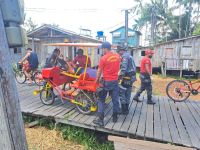 Vídeo: bicicletas como viatura e ambulância surpreendem no Pará