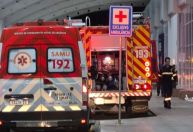 Incêndio atinge hospital e 11 pessoas ficam intoxicadas em SC