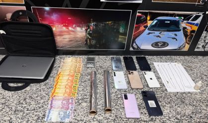 Presos três suspeitos de roubos e receptação de IPhones em Belo Horizonte