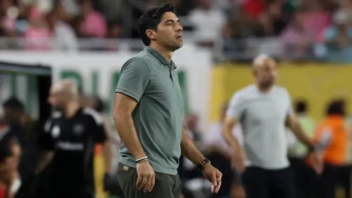 Abel reconheceu erros no jogo entre Palmeiras e Inter Miami