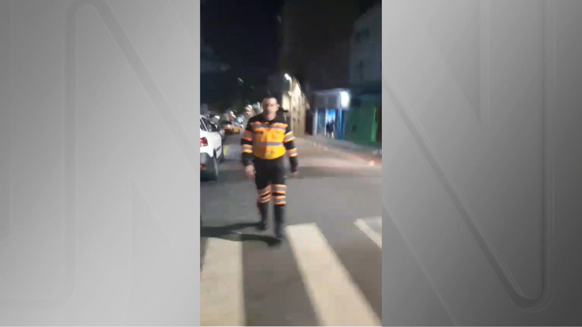 Vídeo: homem que teve carro atingido flagrou agente da CET embriagado