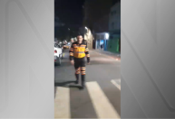Vídeo: homem que teve carro atingido flagrou agente da CET embriagado