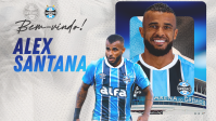 Grêmio anuncia contratação de Alex Santana, do Corinthians
