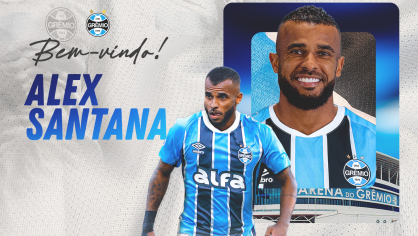 Grêmio anuncia contratação de Alex Santana